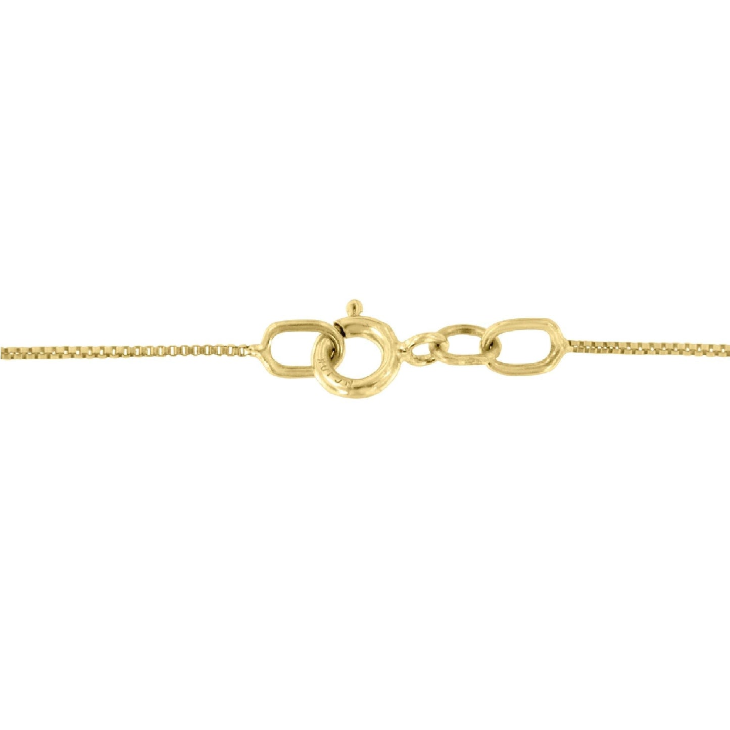 Espira 10K Yellow Gold Diamond Swirl Open Heart Pendant Necklace