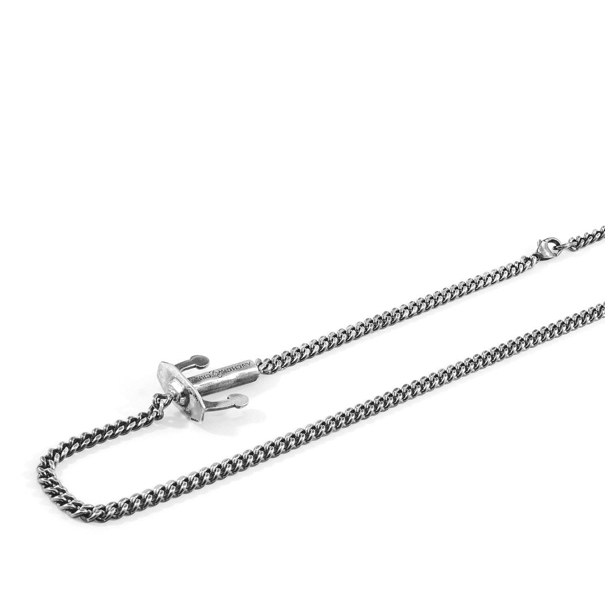 Union Anchor Bracelet – Double Sterling Silver Chain with Nautical Clasp