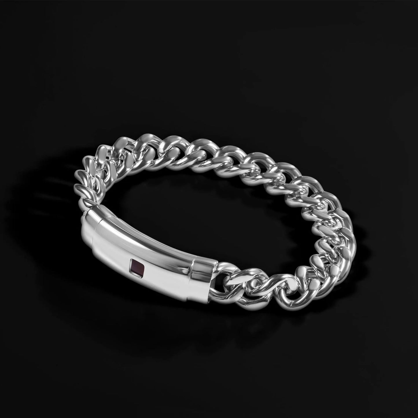 Nano Bible Verse Bracelet, Stainless Steel with Full Bible Engraving, 2 Finishes