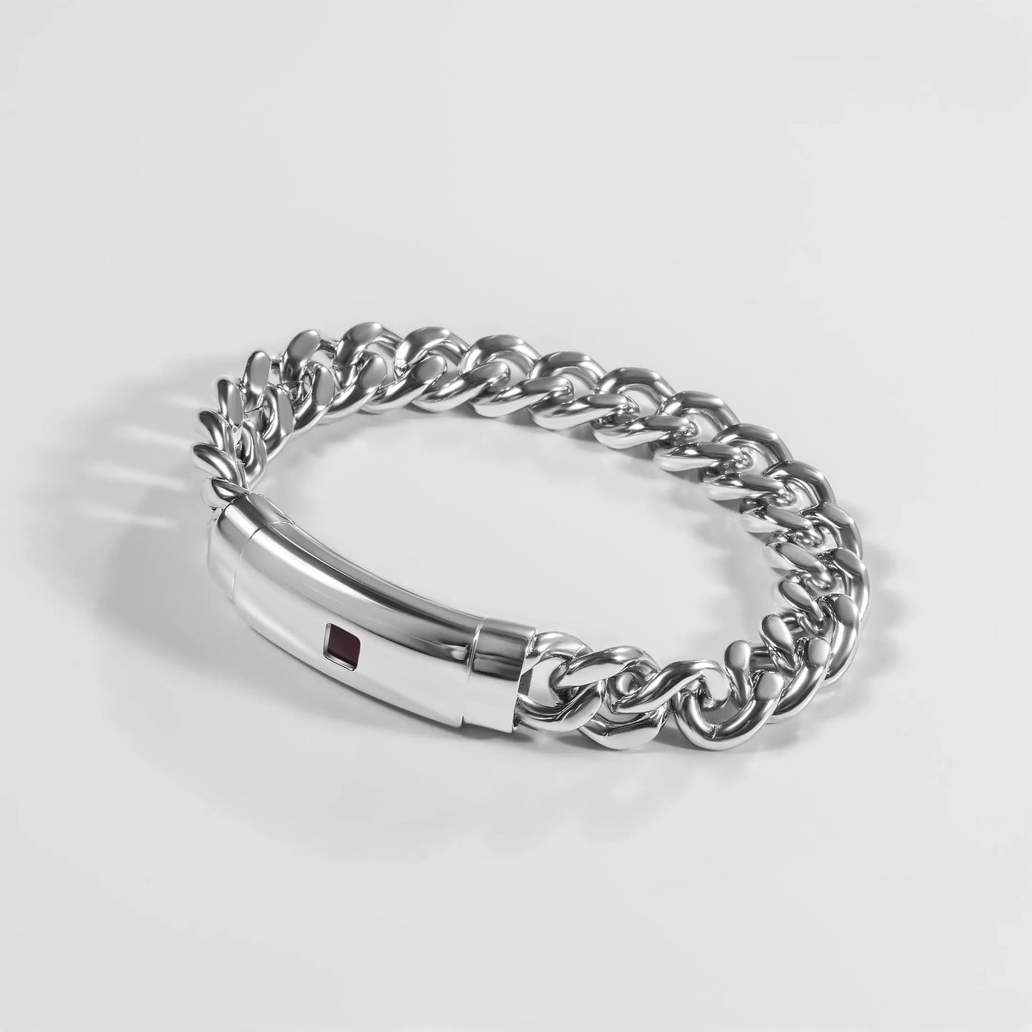 Nano Bible Verse Bracelet, Stainless Steel with Full Bible Engraving, 2 Finishes