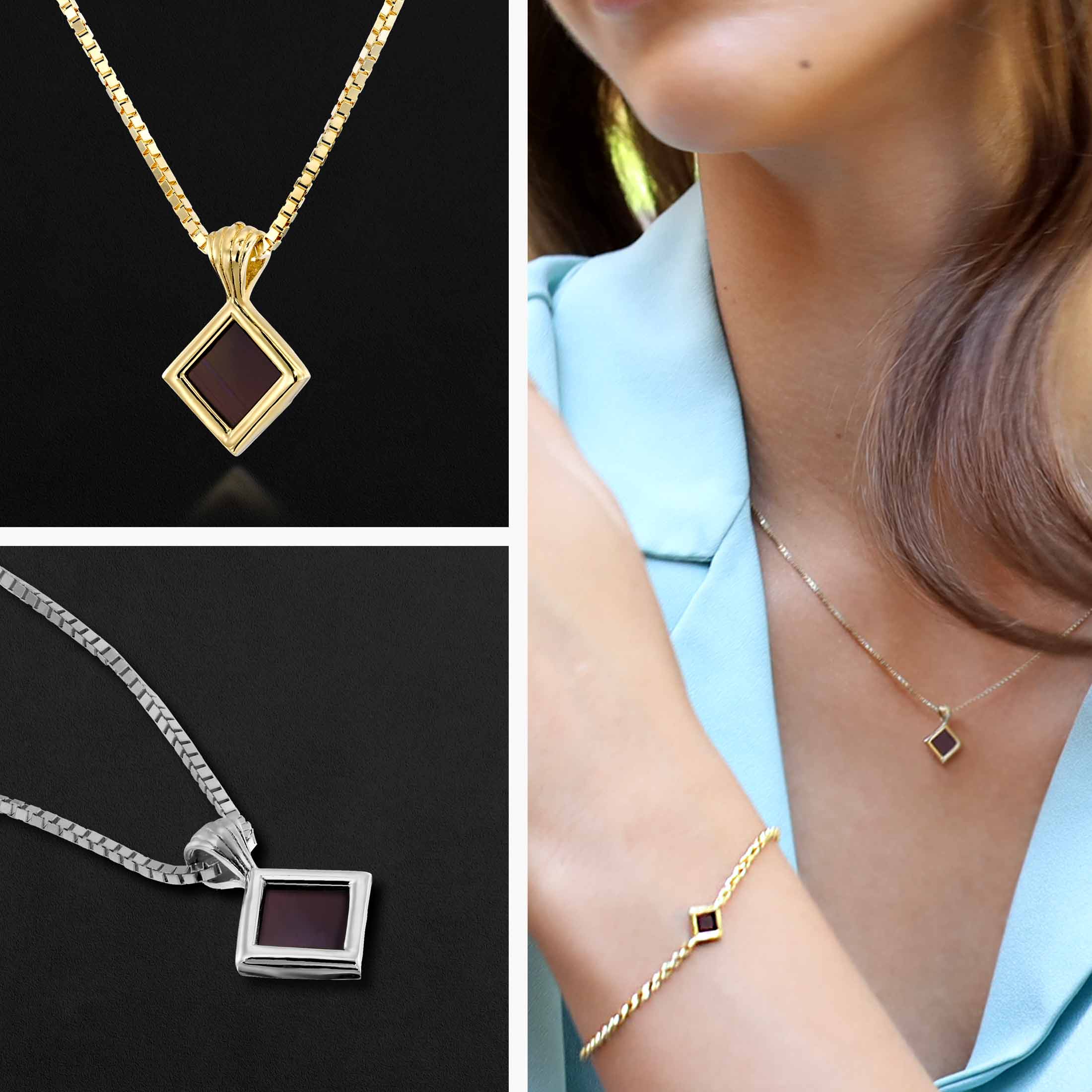 Unique Christmas Gift for Wife With Nano Bible - Essence Pendant
