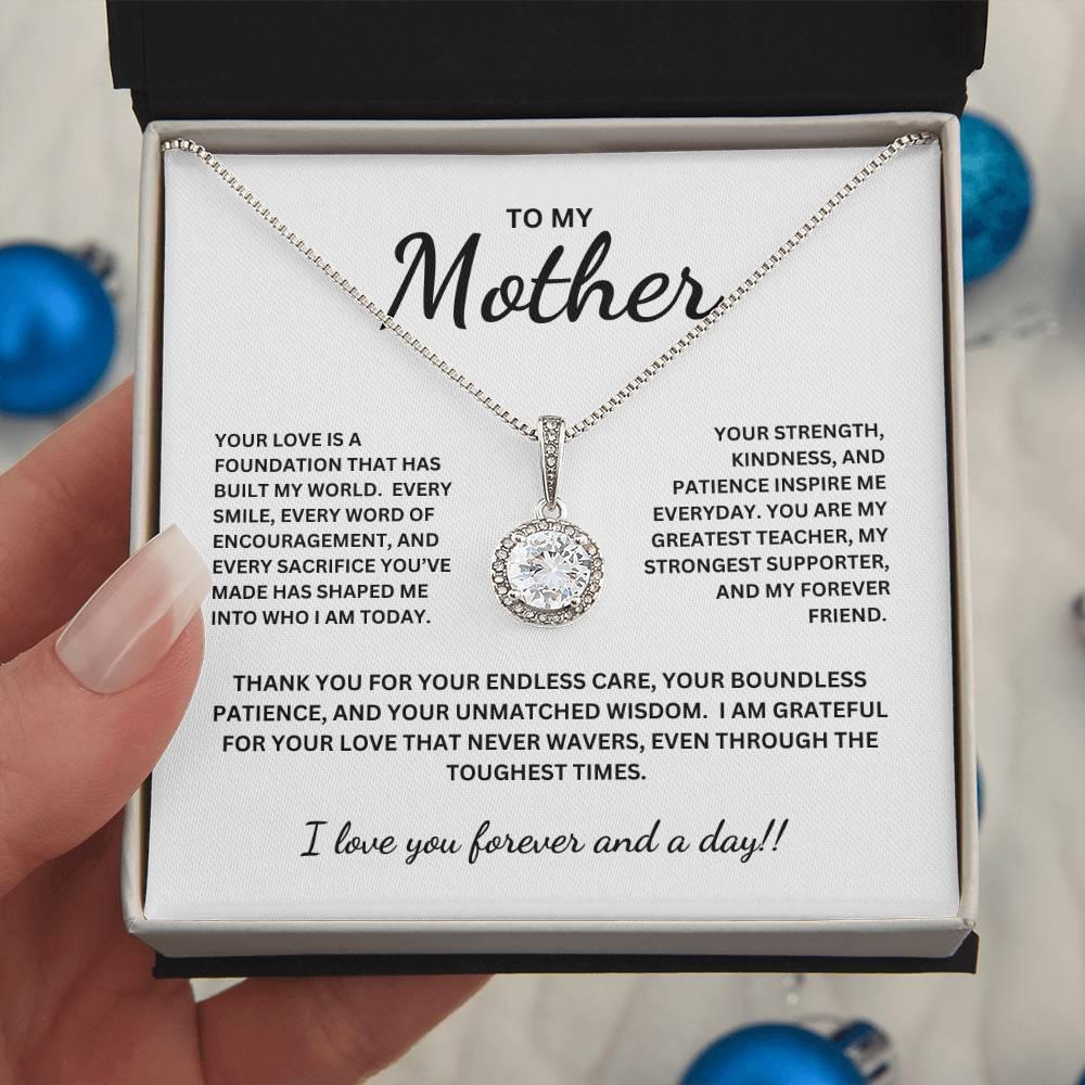 To My Mother | Everlasting Hope Necklace - Luxury Jewelry