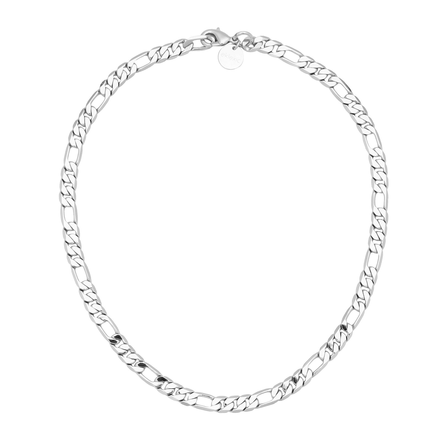 Baby Axel Chain Necklace by Eklexic – Sterling Silver with Minimalist Design