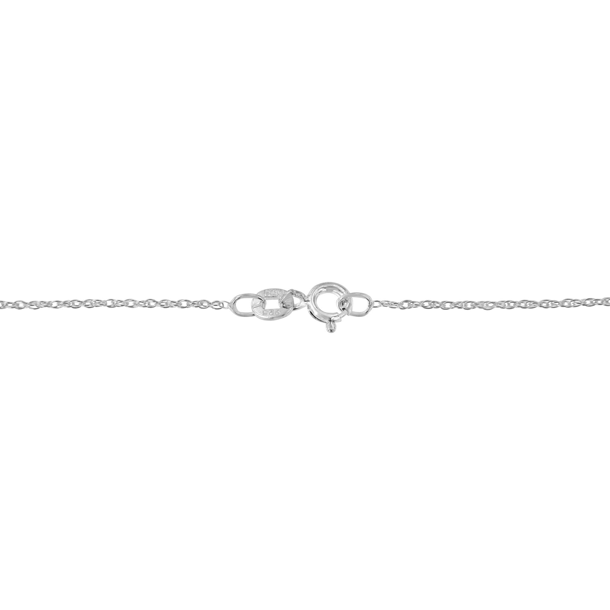 Sterling Silver Diamond Heart Pendant Necklace – Luxury Jewelry