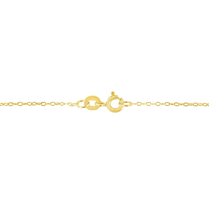 4.0 Cttw Diamond Heart Necklace – 14K Gold Plated Sterling Silver, 18