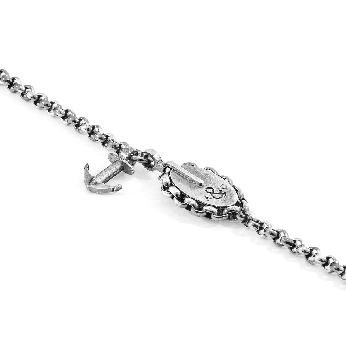 London Mooring Chain Bracelet – Solid Sterling Silver, Nautical Inspired