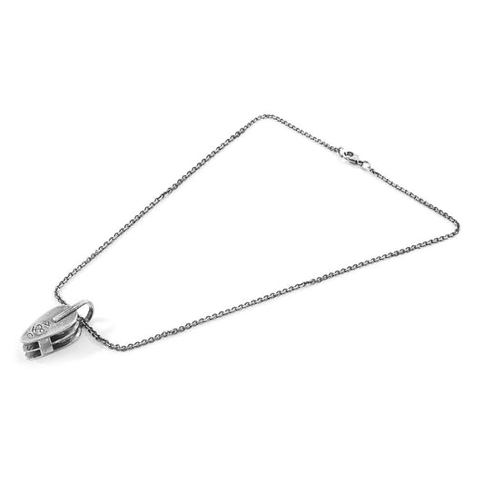 Tyne Pulley Pendant Necklace in .925 Silver by ANCHOR & CREW, Made in Britain
