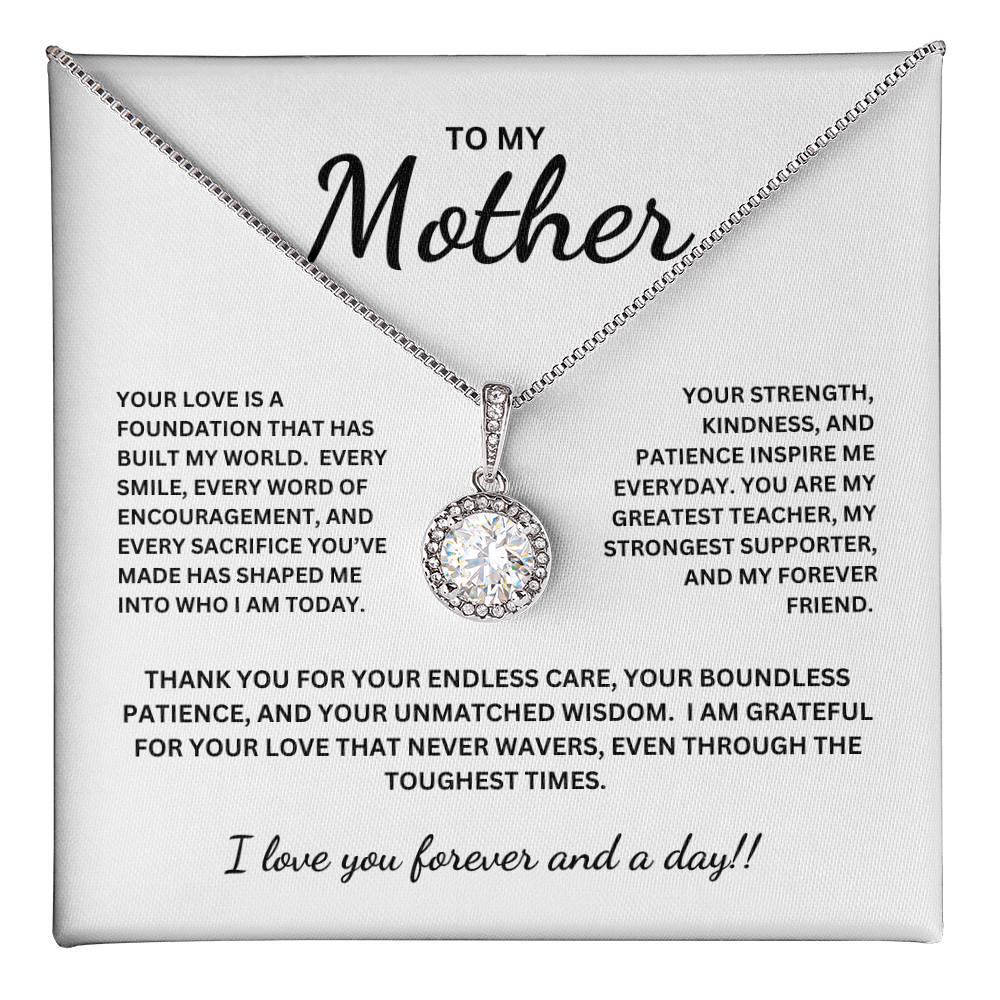 To My Mother | Everlasting Hope Necklace - Luxury Jewelry