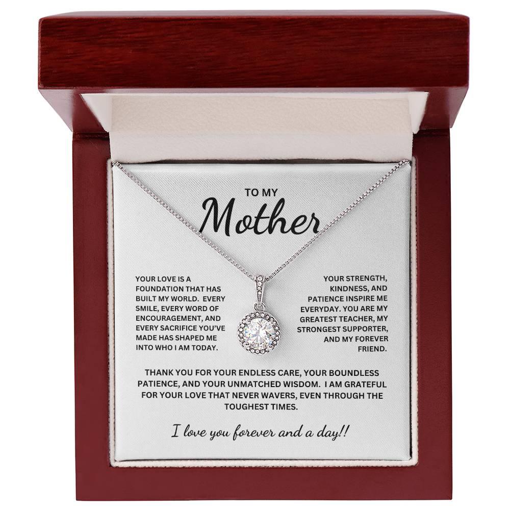 To My Mother | Everlasting Hope Necklace - Luxury Jewelry