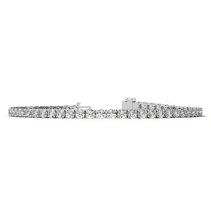 12.00 CTW Lab Grown Diamond Tennis Bracelet | AGI Certified 14K Gold (G/VS)