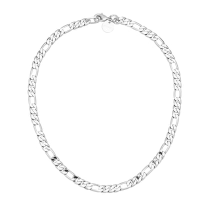 Baby Axel Chain Necklace by Eklexic – Sterling Silver with Minimalist Design