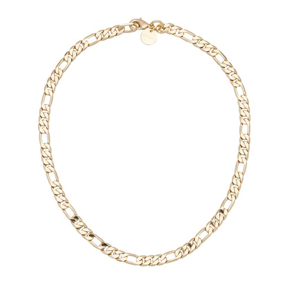 Baby Axel Chain Necklace by Eklexic – Sterling Silver with Minimalist Design