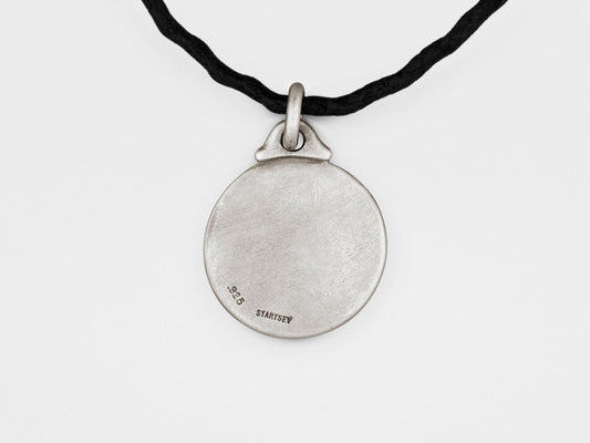 Native American Chief Pendant in Sterling Silver