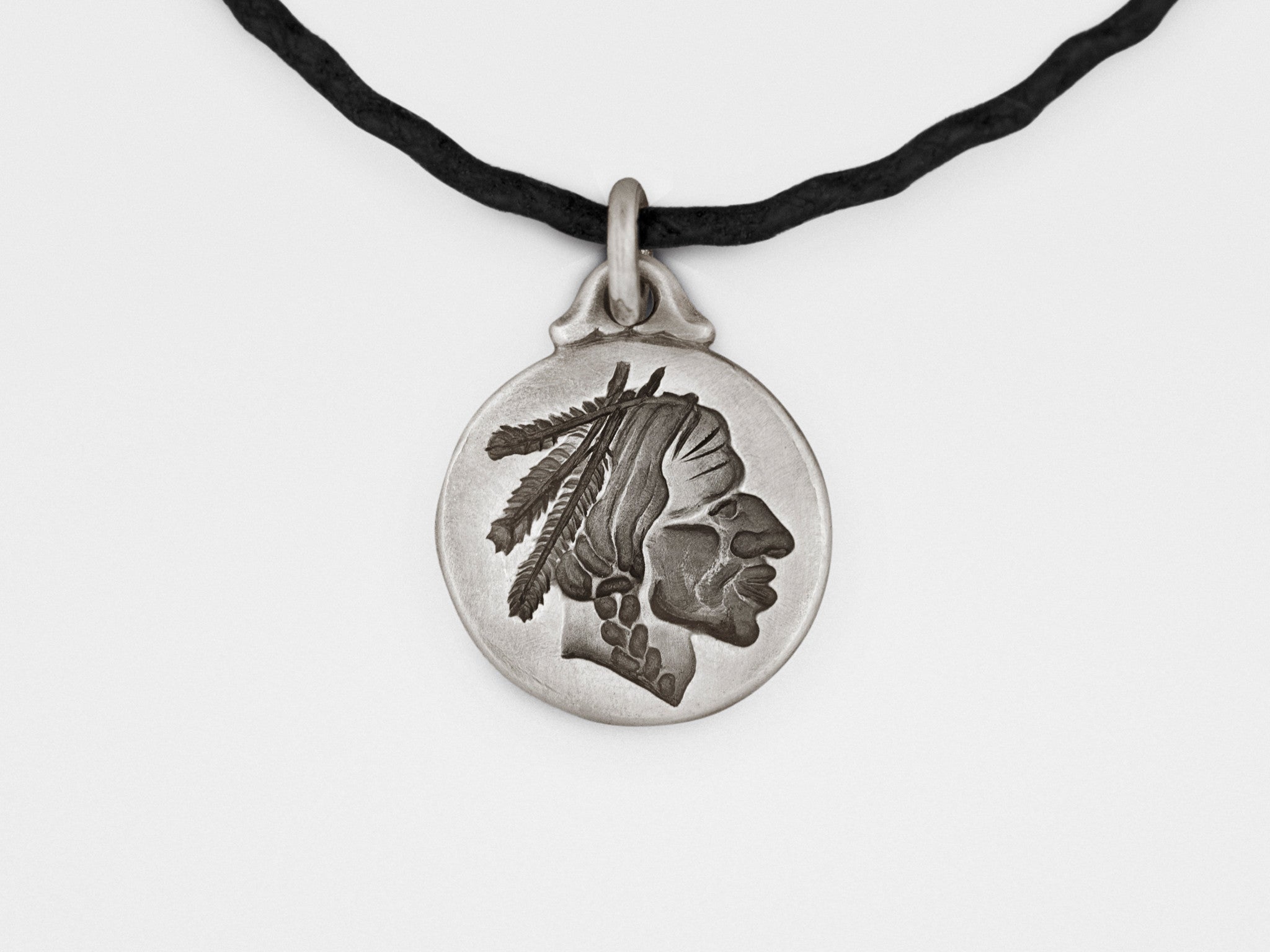 Native American Chief Pendant - Luxury Jewelry